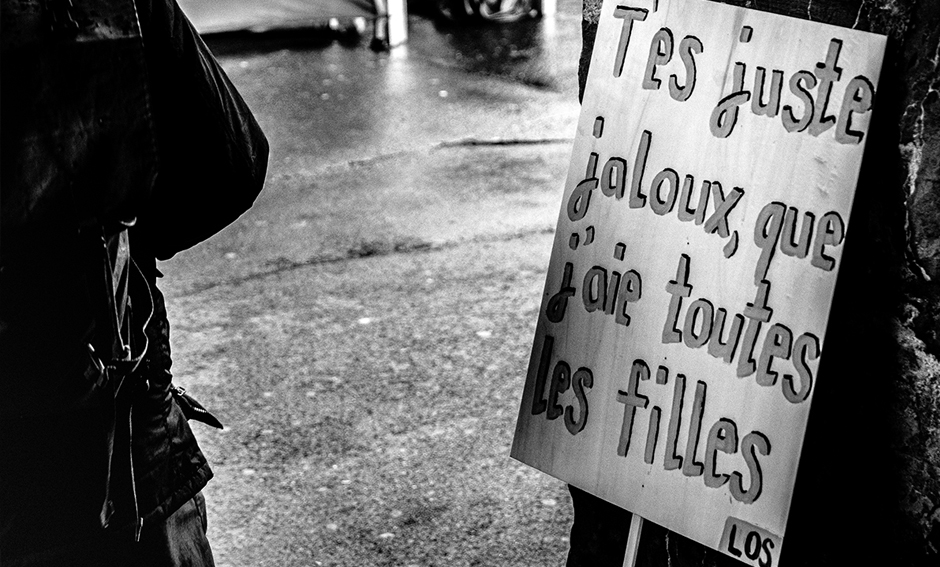 © Joëlle Wider - Marche pour la visibilité lesbienne 27 avril, Lausanne