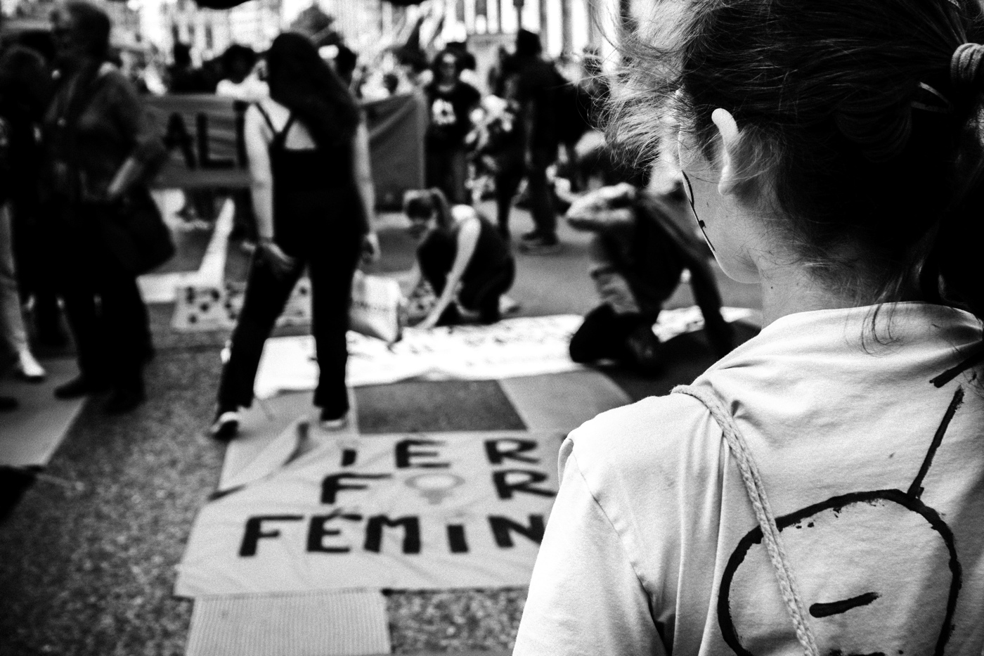 © Joëlle Wider - Grève des femmes, grève féministe 14 juin Lausanne