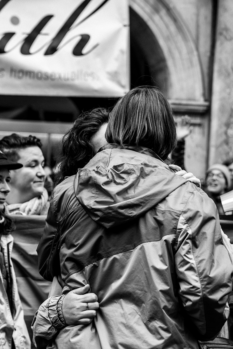 © Joëlle Wider - Marche pour la visibilité lesbienne 27 avril Lausanne