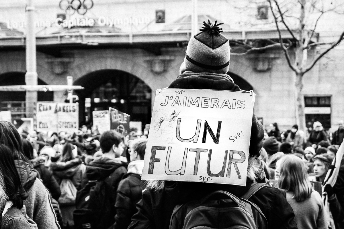 © Joëlle Wider - #climatestrike Lausanne