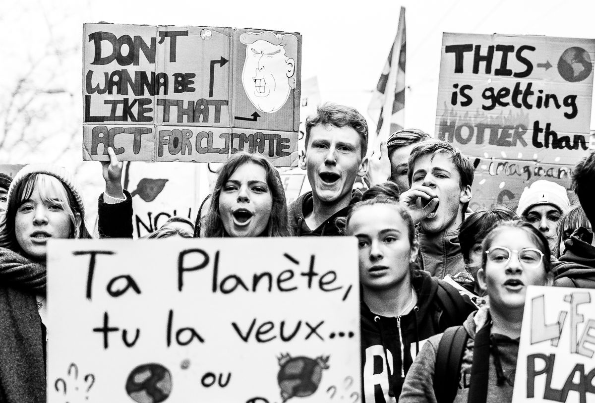 © Joëlle Wider - #climatestrike Lausanne